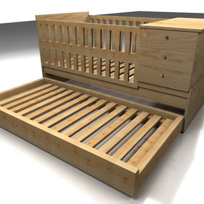 Cuna Etapas con Cama Nido