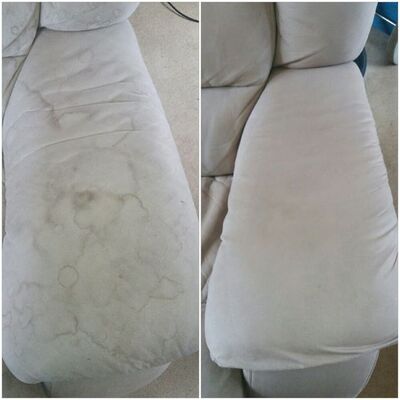 SOFA ANTES Y DESPUES