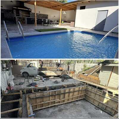 CONTRUCCION DE PISCINA HORMIGON