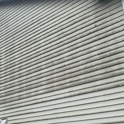 Servicio de limpieza de fachadas - previo al trabajo