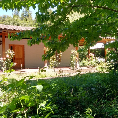 fachada casa de campo