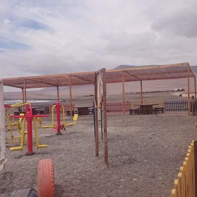 Plaza de juegos en zona norte