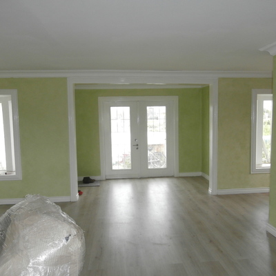 Patina color verde claro