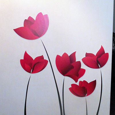 Flores rojas