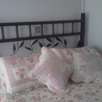 Respaldo y camas de metal