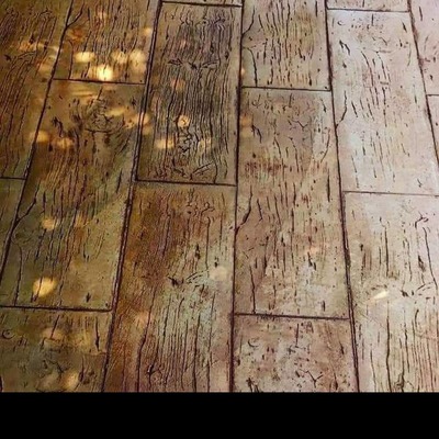 Hormigón estampados