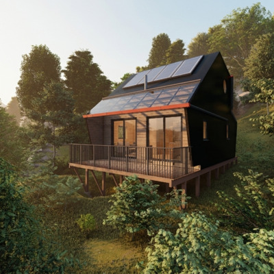 Refugio de Montaña Off-Grid