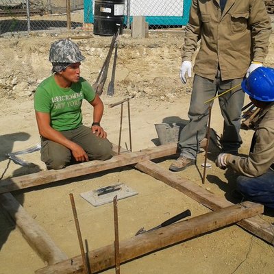 Replanteo de fundacion