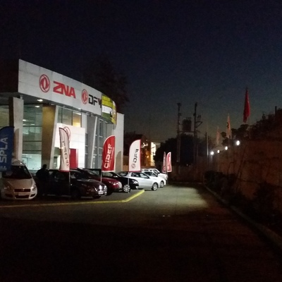 Iluminacion fachada cidef