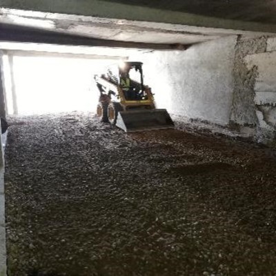 reparacion acceso principal edificio las Novias