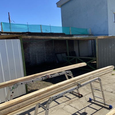 instalación de techo para garaje