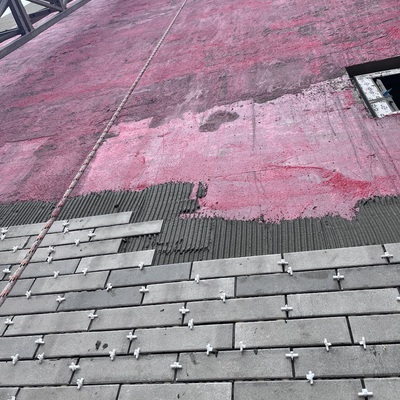 Instalación de enchape