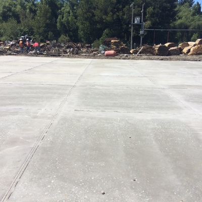 termino de radier hormigón