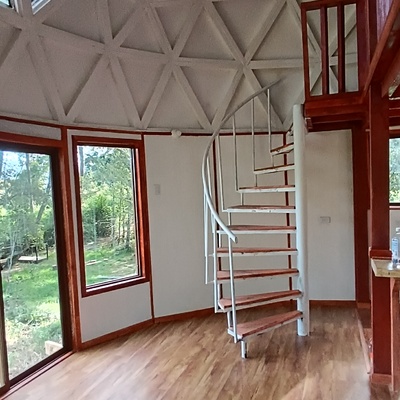 Fabricación de domos en madera