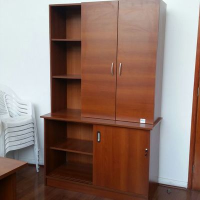 Librero y Archivador con llave Cedro