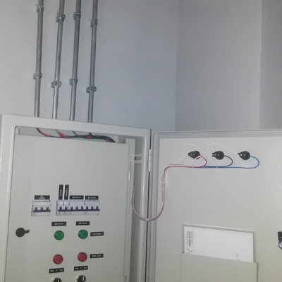 sala de calderas en edificio Maruri