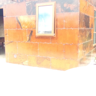 Revestimiento de plancha de fierro