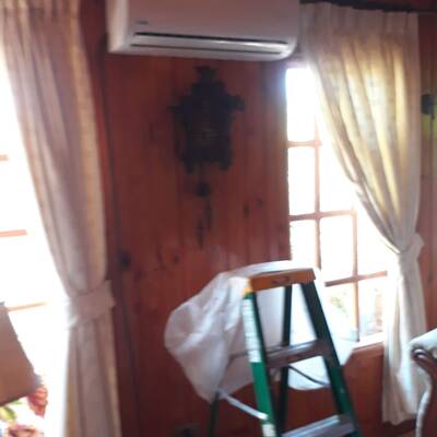 Montaje interior aire acondicionado