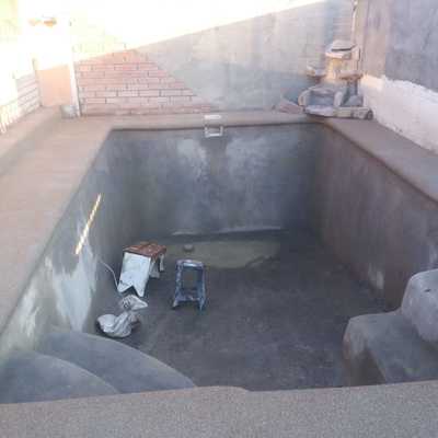 Piscina en ejecucion