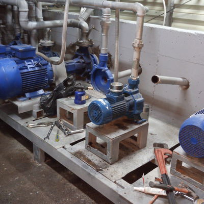 mantención pozo de bombas