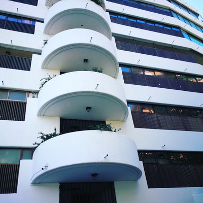 Repintado de edificio Vitacura