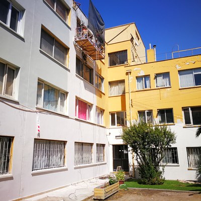 Restauración de fachadas condominio