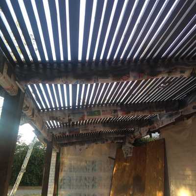 Reparación de pergola