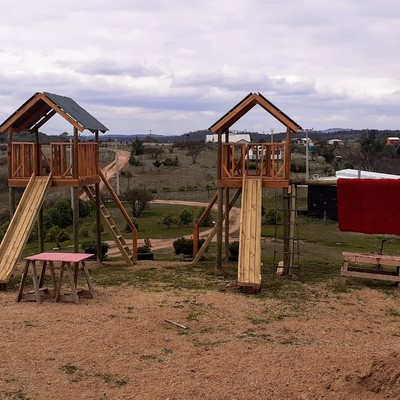 Realizando juegos infantiles