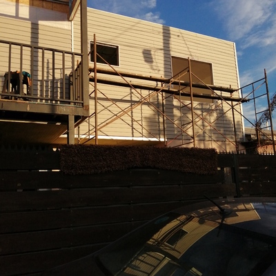 Construcción ampliación Casa, calera de Tango