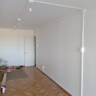 Instalación eléctrica bandejas 40*16