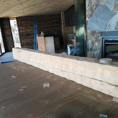 fabricaion e instalacion pilares de madera nativa r