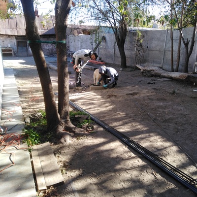 Protección en panderetas