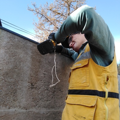 Protección en panderetas