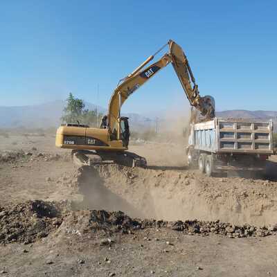 Transporte de escombros