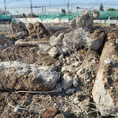 Retiro de Cimiento de Construcciones