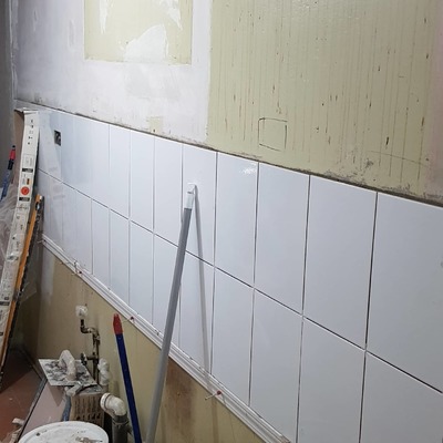 Remodelación de cocina en departamento de Estación Central