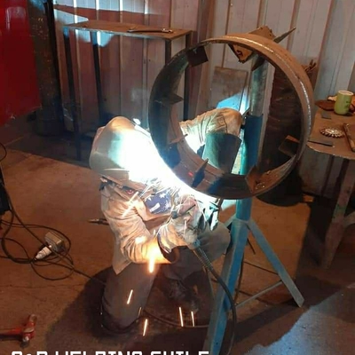Soldadura en cañería de 18"
