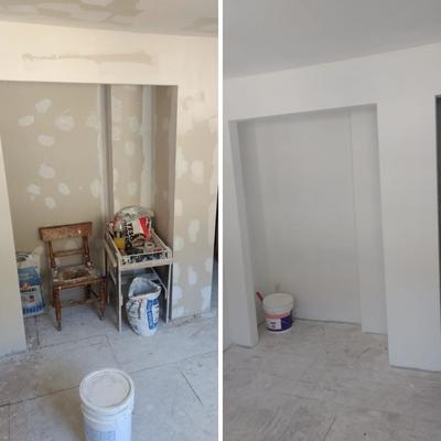 Trabajo en Yeso Y Terminación En Pintura