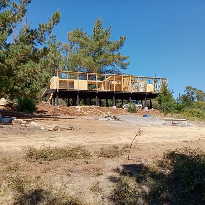 Construcción en Puerto sillo La Puntilla