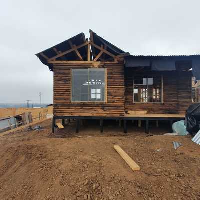 Armado de casa pre fabricada