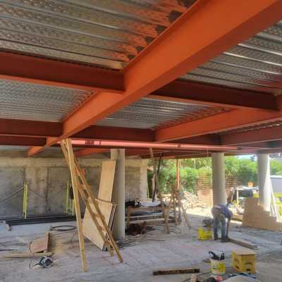 Estructura metálica casa