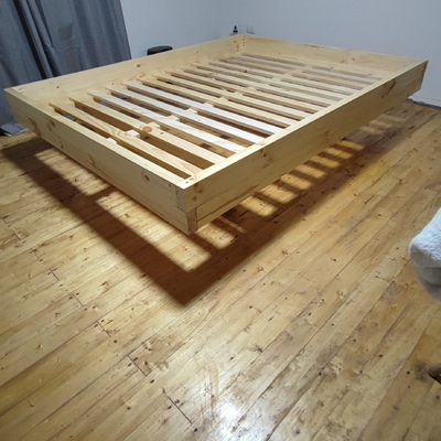 cama estilo flotante