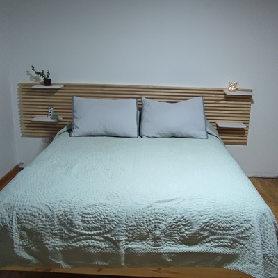 cama estilo flotante