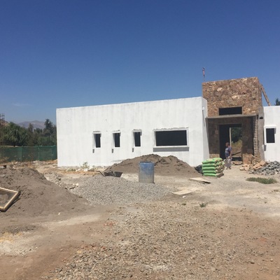 casa en terminaciones de obra gruesa
