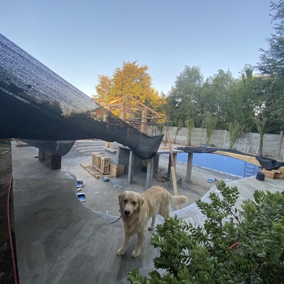 Construccion Piscina Hotel Family Suites