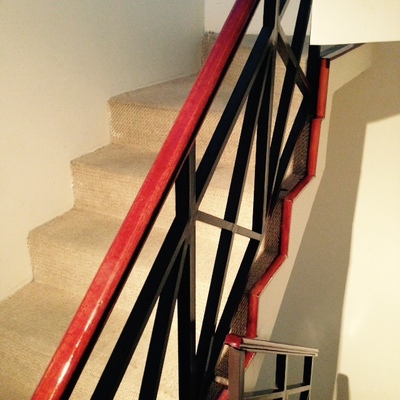 Restauración de escaleras en madera y metal