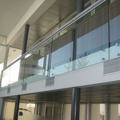 baranda cristal templado