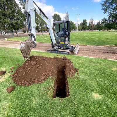 Calicatas para sondaje electrico