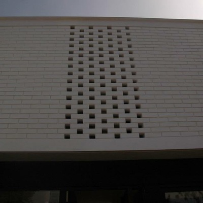 Celosía en albañilería casa Vitacura