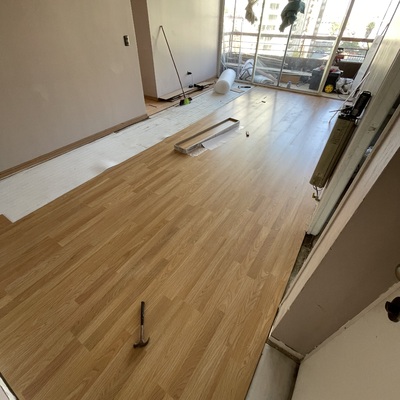 Instalación piso flotante